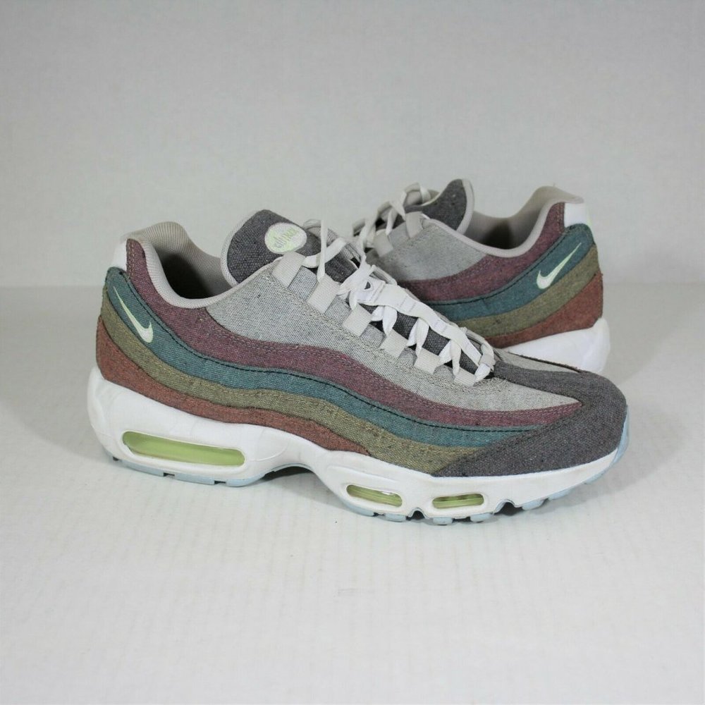 Nike Air Max 95 Recycled Canvas CK6478 001 Mens 10.5 Q513
